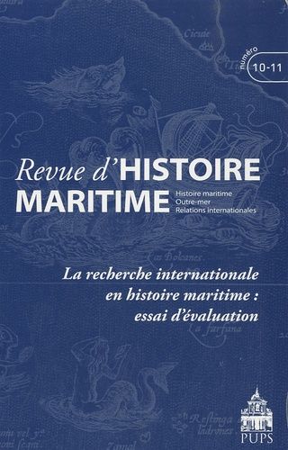 Emprunter RECHERCHE INTERNATIONALE EN HISTOIRE MARITIME livre