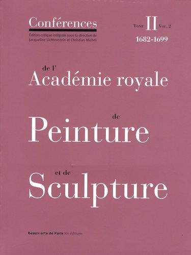 Emprunter Conférences de l'Académie royale de Peinture et de Sculpture livre