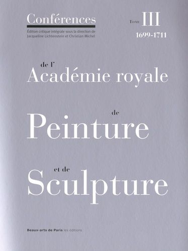 Emprunter Conférences de l'Académie royale de peinture et de sculpture livre