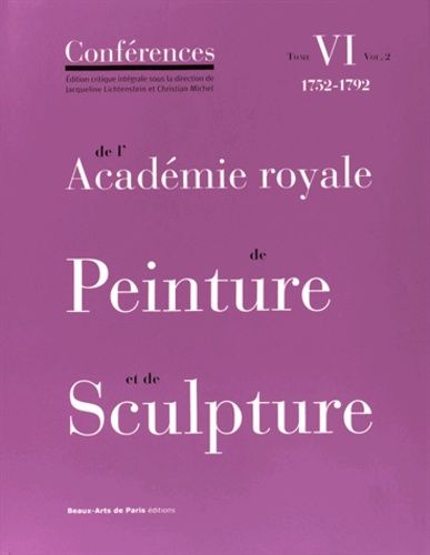 Emprunter Conférences de l'Académie royale de Peinture et de Sculpture livre