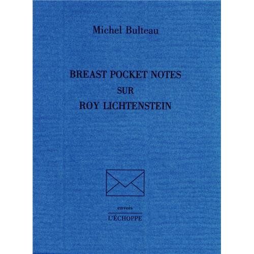 Emprunter Breast pocket notes sur Roy Lichtenstein livre