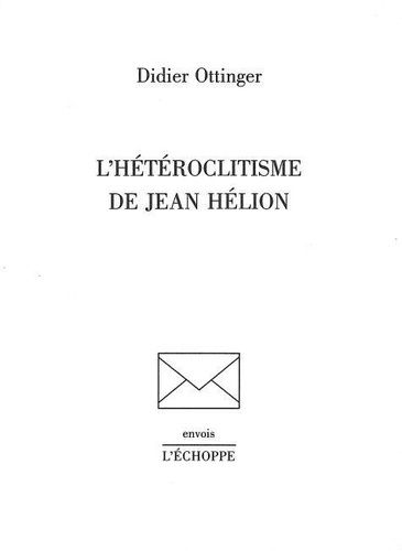 Emprunter L'Hétéroclitisme de Jean Hélion livre