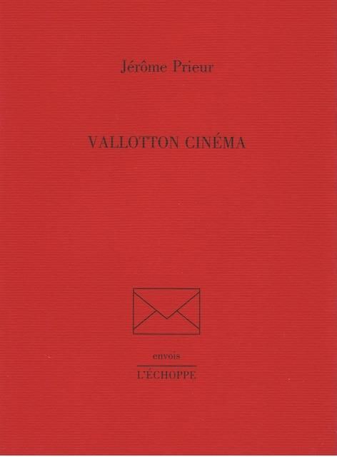 Emprunter Vallotton Cinéma livre