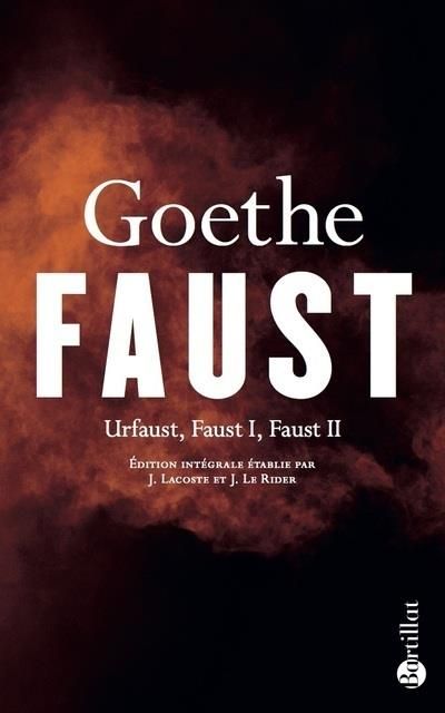 Emprunter Faust. Urfaust, Faust I, Faust II, 4e édition livre