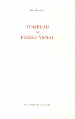 Emprunter Tombeau de Pierre Ysmal livre