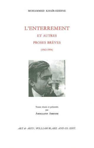 Emprunter L'enterrement et autres proses brèves (1963-1994) livre