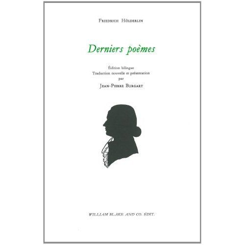 Emprunter Derniers poèmes. Edition bilingue français-allemand livre