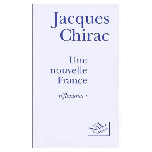 Emprunter Une nouvelle France. Tome 1, Réflexions livre