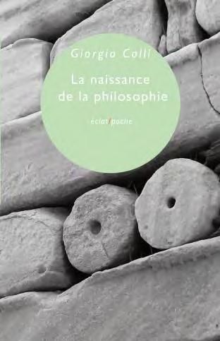 Emprunter La naissance de la philosophie livre