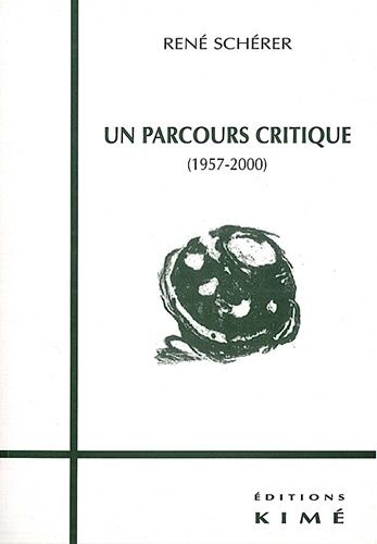 Emprunter Un parcours critique (1957-2000) livre