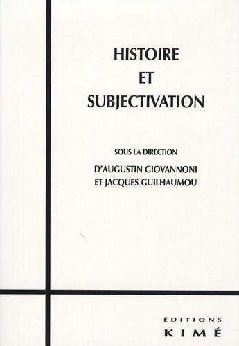 Emprunter Histoire et subjectivation livre