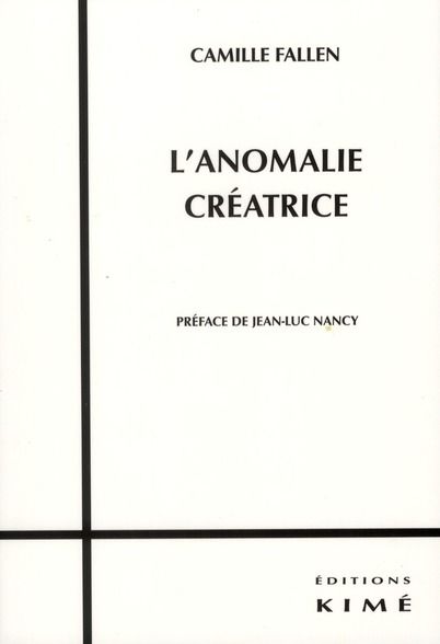 Emprunter L'anomalie créatrice livre