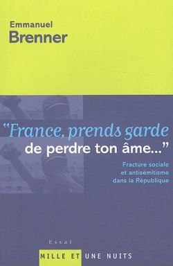 Emprunter France, prends garde de perdre ton âme. Fracture sociale et antisémitisme dans la République livre