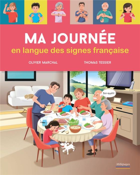 Emprunter Ma journée en langue des signes française livre