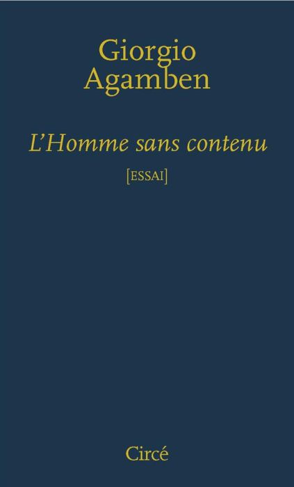 Emprunter L'Homme sans contenu livre