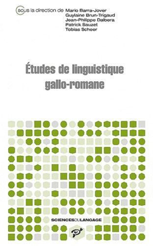 Emprunter Etudes de linguistique gallo-romane livre