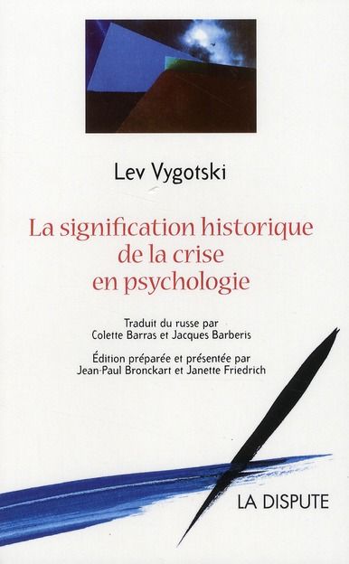 Emprunter Signification historique de la crise en psychologie livre