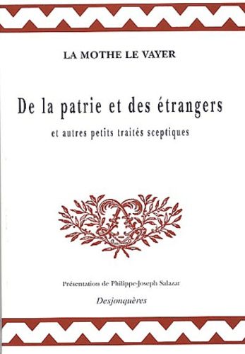 Emprunter DE LA PATRIE ET DES ETRANGERS livre