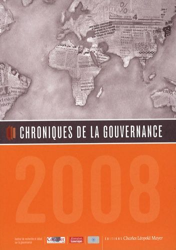 Emprunter Chroniques de la gouvernance. Edition 2008 livre