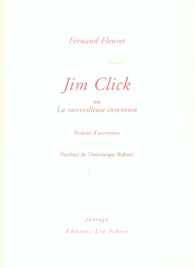 Emprunter Jim Click ou La merveilleuse invention livre