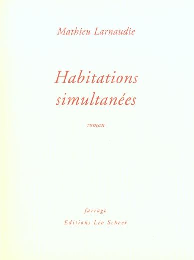 Emprunter Habitations simultanées livre