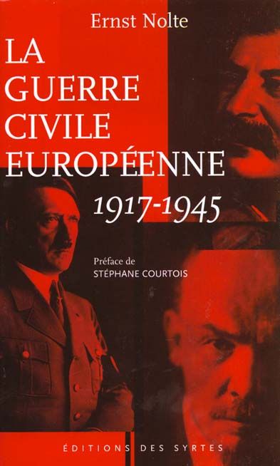 Emprunter LA GUERRE CIVILE EUROPEENNE (1917 1945) livre