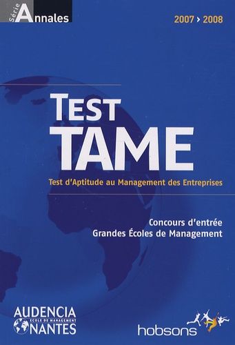Emprunter TEST TAME 2007/2008 livre