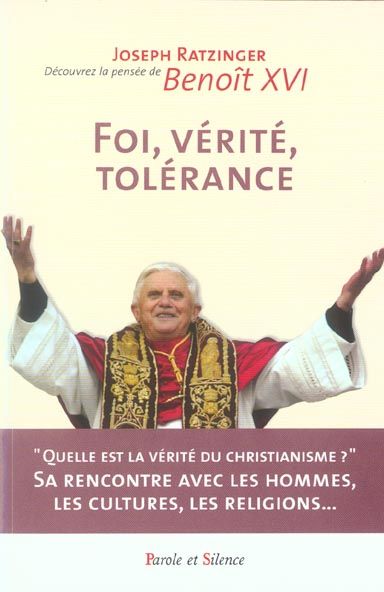 Emprunter FOI, VERITE, TOLERANCE livre