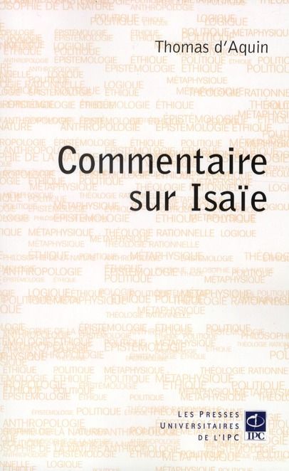 Emprunter COMMENTAIRE SUR ISAIE livre