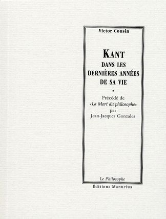 Emprunter KANT DANS LES DERNIERES ANNEES DE SA VIE livre