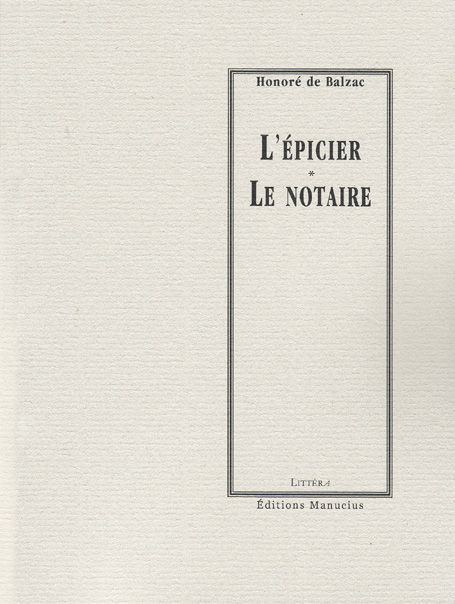 Emprunter L'EPICIER  - LE NOTAIRE livre