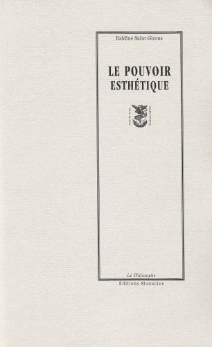 Emprunter Le pouvoir esthétique livre