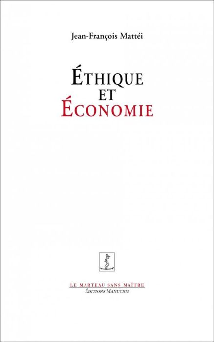 Emprunter Ethique et économie livre