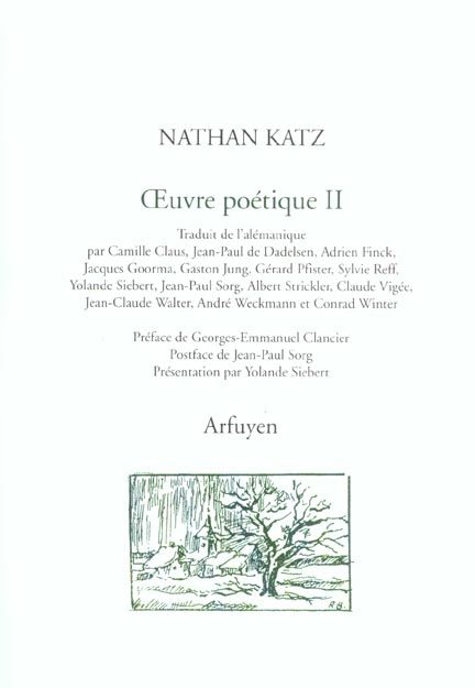 Emprunter Oeuvre poétique. Tome 2, édition bilingue alémanique-français livre