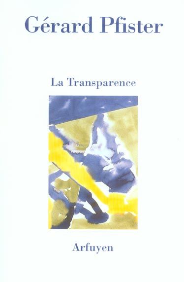 Emprunter La Transparence livre