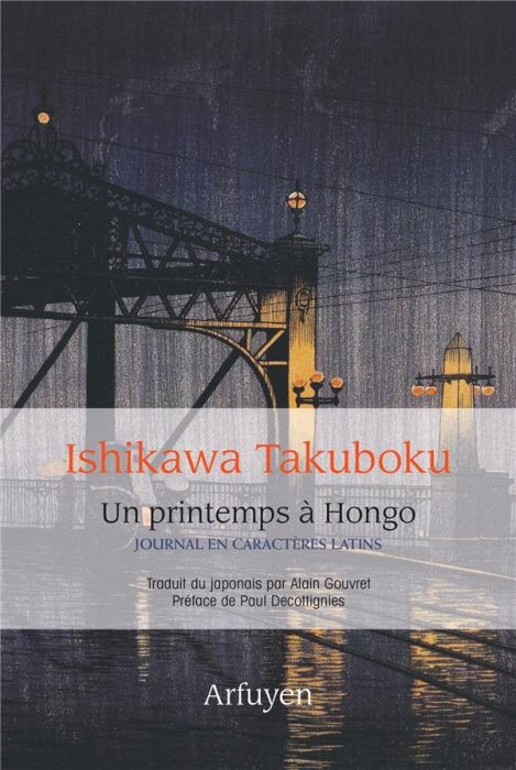 Emprunter Un printemps à Hongo. Journal en caractères latins 7 avril - 16 juin 1909 livre