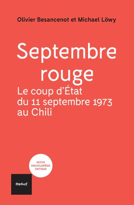 Emprunter Septembre rouge. Le coup d'Etat du 11 septembre 1973 au Chili livre