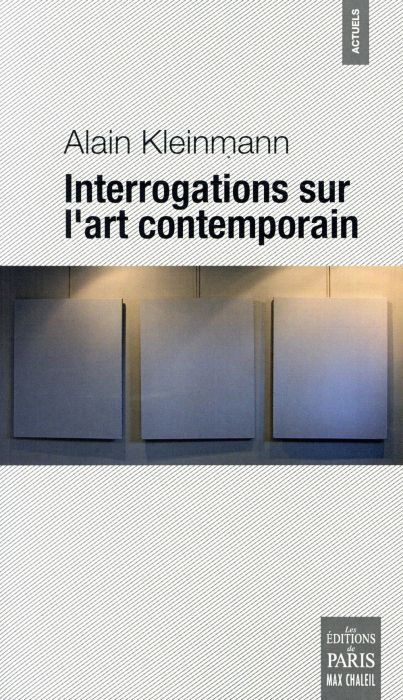 Emprunter Interrogations sur l'art contemporain livre