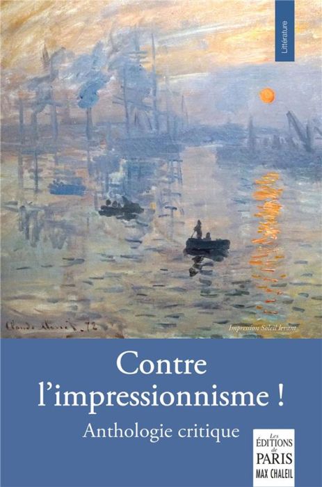 Emprunter Contre l'impressionnisme !. Anthologie critique livre