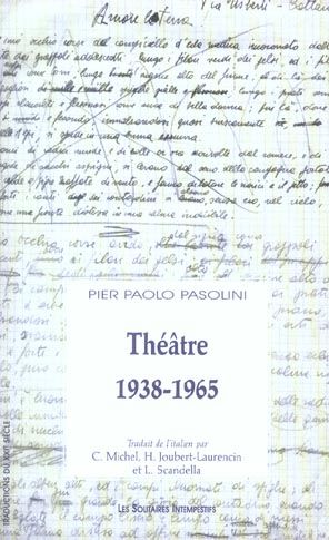 Emprunter Théâtre 1938-1965 livre