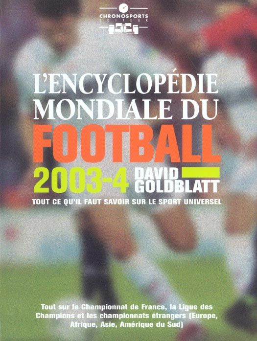 Emprunter L'encyclopédie mondiale du football 2003-2004 livre