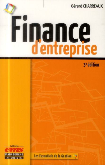 Emprunter Finance d'entreprise. 3e édition livre