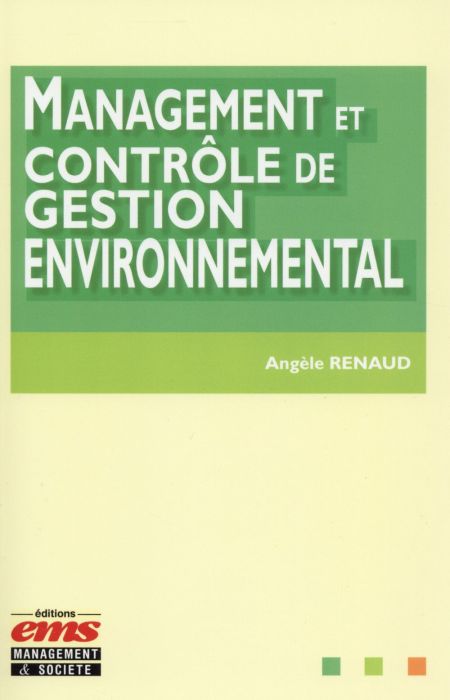 Emprunter Management et contrôle de gestion environnemental livre