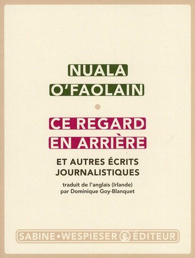 Emprunter Ce regard en arrière. Et autres écrits journalistiques livre