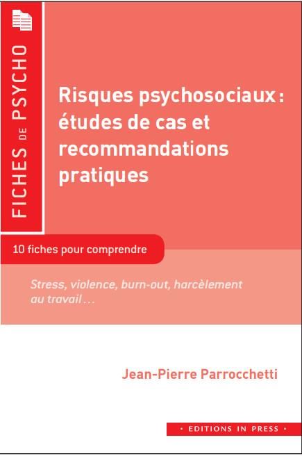 Emprunter Risques psychosociaux. Comprendre, intervenir, prévenir livre