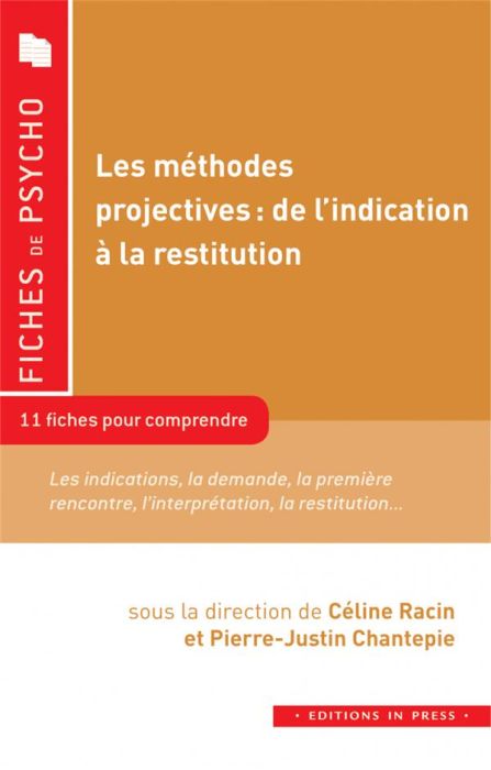 Emprunter Les méthodes projectives. De l'indication à la restitution livre