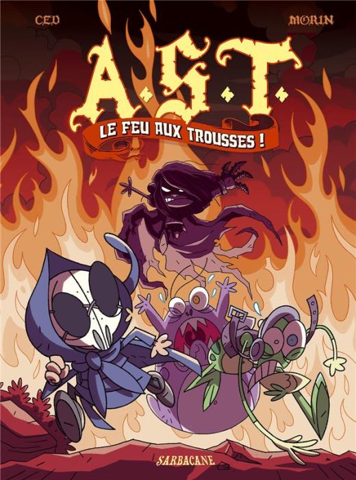 Emprunter L'Apprenti Seigneur des Ténèbres Tome 4 : Le feu aux trousses ! livre