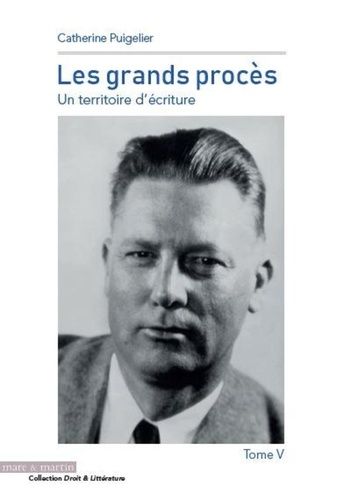 Emprunter Les grands procès. Un territoire d'écriture Tome 5, Edition bilingue français-anglais livre