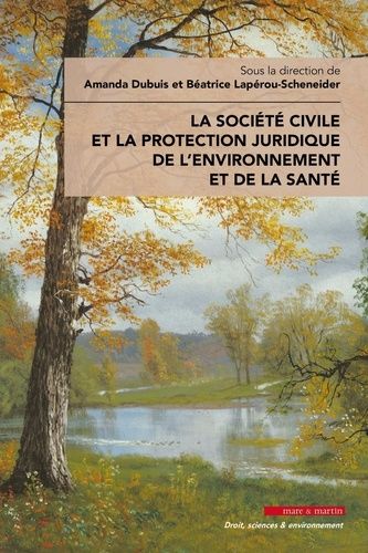 Emprunter La place de la société civile dans la protection juridique de l'environnement et de la santé livre