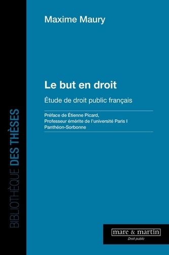 Emprunter Le but en droit. Etude de droit public français livre